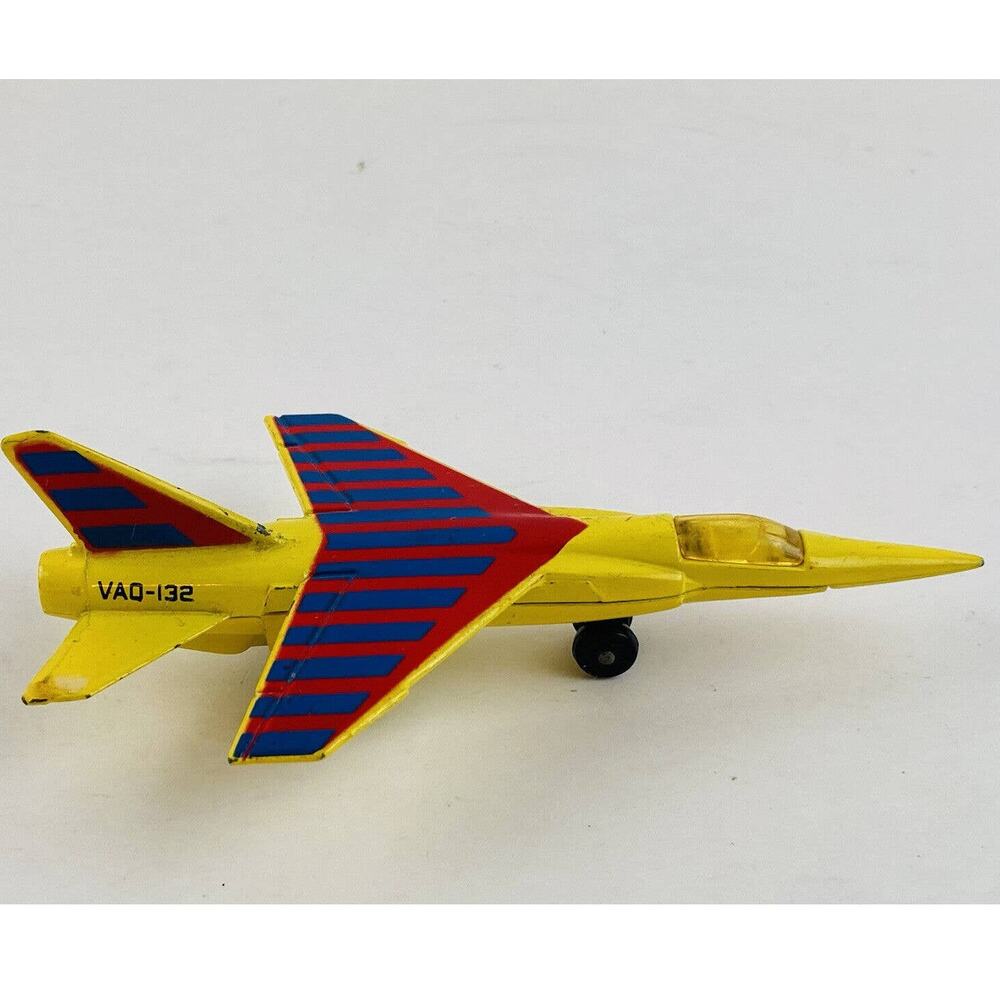 Matchbox 1973 Sky Busters SB-4 Mirage F1 Yellow RARE Diecast Red Blue VAQ-132